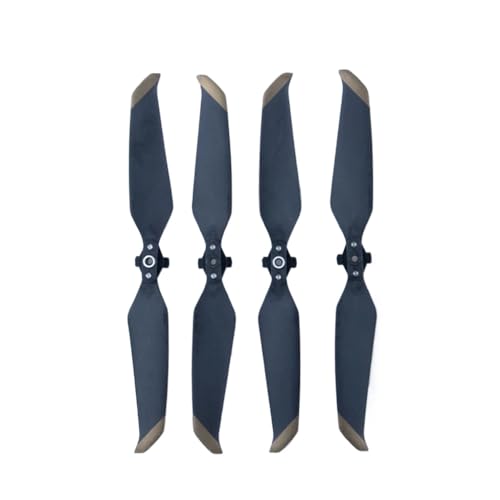 KRLAZdN Geräuscharme 7238F-Propeller Air 2 Air 2s, kompatibel mit zusammenklappbarem Carbon-Nylon-Drohnenzubehör mit Schnellverschluss(Set of Gold) von KRLAZdN