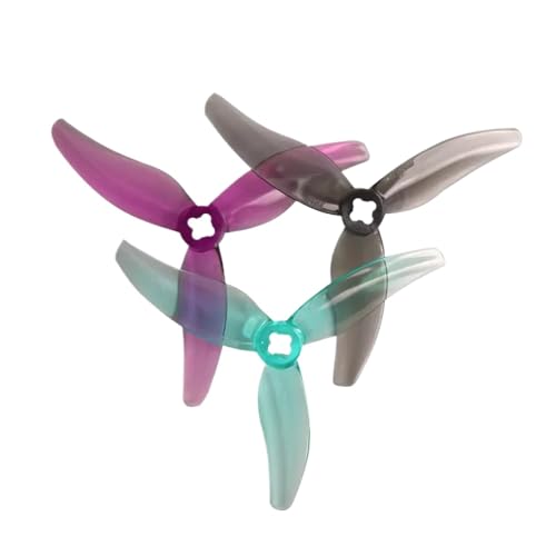 KRLAZdN Hurricane 3630 3,6X3X3 3-PC Propeller 24 Stück 12 Paar 12CW 12CCW Kompatibel mit 3,5 Zoll FPV Freestyle 2004 Drohne(12 Pair Green) von KRLAZdN