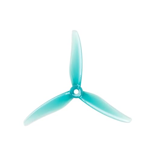 KRLAZdN Hurricane 51466 V2 MCK Propeller 3- Bunte Requisiten FPV-Drohne, kompatibel mit 5 Zoll Freestyle 4 Stück(Light Blue 2 Bags) von KRLAZdN