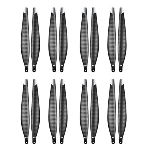 KRLAZdN Klappbare Carbon Propeller CW CCW Kompatibel mit FC30 T20P T40 T50 Landwirtschaft Drone Teile 5420F Drone Zubehör(16PCS Polished) von KRLAZdN