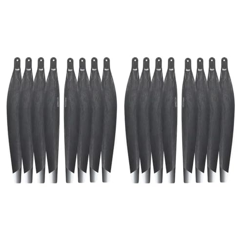 KRLAZdN Klappbare Carbon Propeller CW CCW Kompatibel mit FC30 T20P T40 T50 Landwirtschaft Drone Teile 5420F Drone Zubehör(16PCS matt) von KRLAZdN