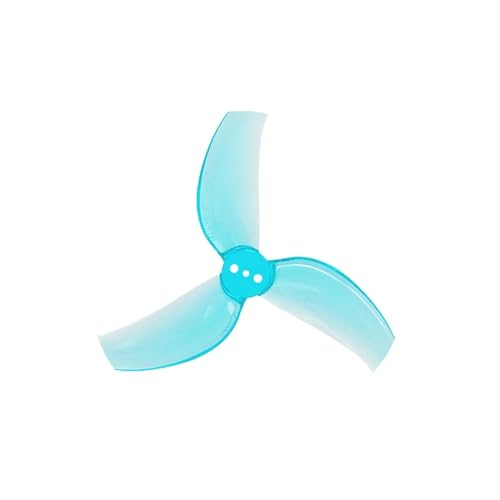 KRLAZdN MEPS SZ3046 3 Zoll 3 Tri-FPV Propeller 2 Paar 12 Paare kompatibel mit Cinewhoop(12pairs Clear Blue) von KRLAZdN