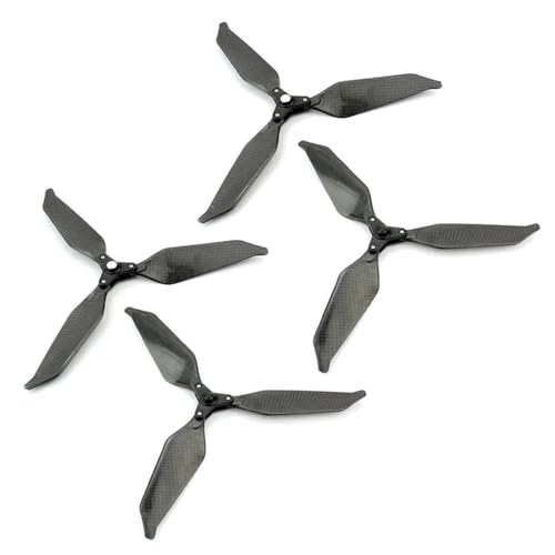 KRLAZdN ShenStar 9455S Kohlefaser-Propeller, geräuscharm, 2/3 CW/CCW-Klapppropeller, kompatibel mit der Phantom 4-Serie(2pairs 3-Blade) von KRLAZdN