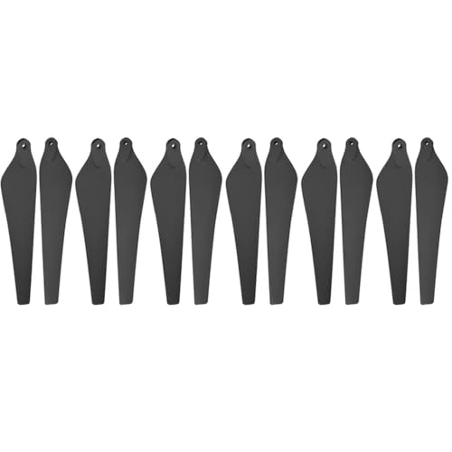 KRLAZdN T30 3820S Carbon Fiber Nylon Mix Propeller CW CCW Kompatibel mit Agras T30 Landwirtschaft Drone Reparatur Zubehör(Black Props 12pcs) von KRLAZdN