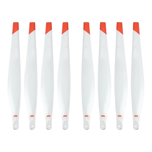 KRLAZdN Weiße Drohnenpropeller aus Kohlefaser, kompatibel mit Agras T25-Zubehör und -Teilen(4pcs CW and 4pcs CCW) von KRLAZdN