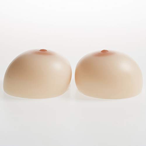 KRLZKID Selbstklebend Silikonbrüste Crossdresser Lebensechte künstliche Brüste Mastektomie BH fügt Enhancer Prothese ein,Skin-10XL/3600g/Pair/CupHH von KRLZKID