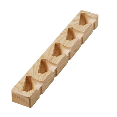 KROM Kendama - aus Holz für Anfänger und Fortgeschrittene - Geschicklichkeitsspiel für draußen und drinnen - Holzspielzeug mit Schnur und Ball - Kendama Skilltoy Kugelfangspiel KROM Kendama - aus Holz für Anfänger und Fortgeschrittene - Geschicklichkeitsspiel für draußen und drinnen - Holzspielzeug mit Schnur und Ball - Kendama Skilltoy Kugelfangspiel von KROM