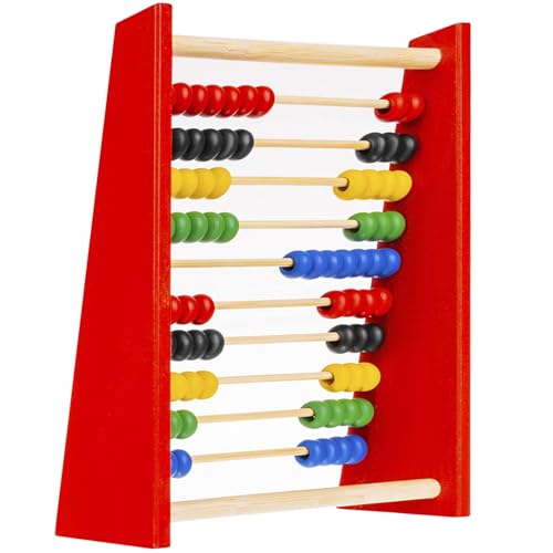 KRUZZEL Abakus Rechenschieber Farbenfroh mit 100 Perlen für Kleinkinder Lernspielzeug Holz 23526 KRUZZEL Abakus Rechenschieber Farbenfroh mit 100 Perlen für Kleinkinder Lernspielzeug Holz 23526 von KRUZZEL