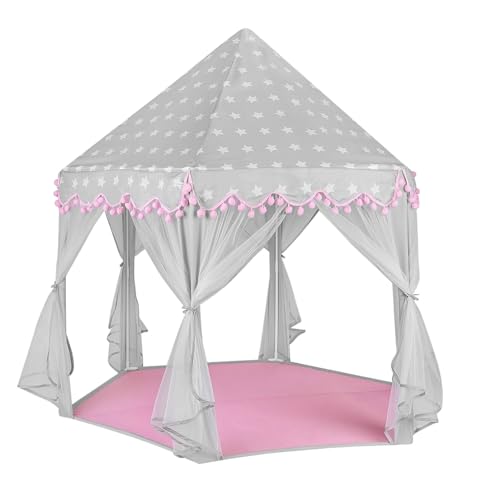 Spielzelt Prinzessin Rosa Kinderzelt Indoor Outdoor 23476 von KRUZZEL