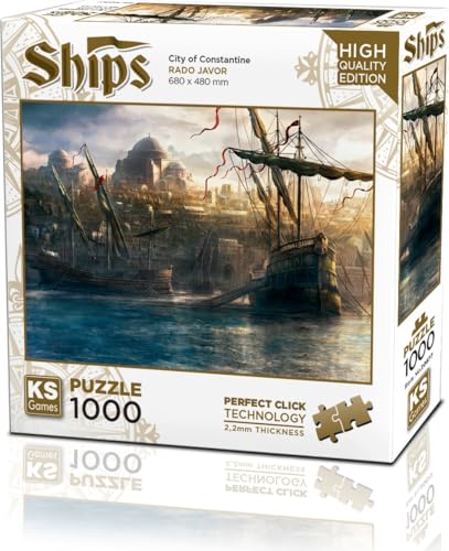 KS GAMES 20677 1000 Teile Puzzle, farblos von KS GAMES