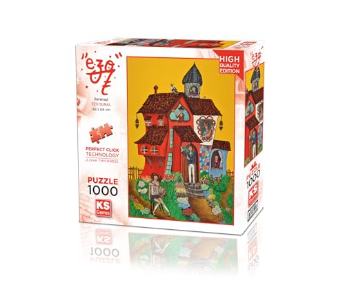 KS GAMES 20703 1000 Teile Puzzle, farblos von KS Games