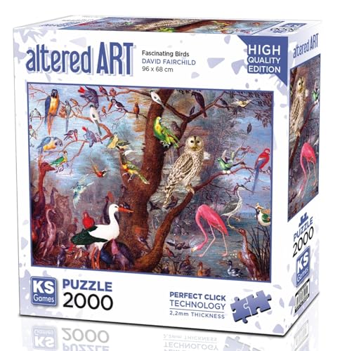 KS Puzzle 22515 - Faszinierende Vögel - 2000 Teile Puzzle für Erwachsene KS Puzzle 22515 - Faszinierende Vögel - 2000 Teile Puzzle für Erwachsene von KS GAMES