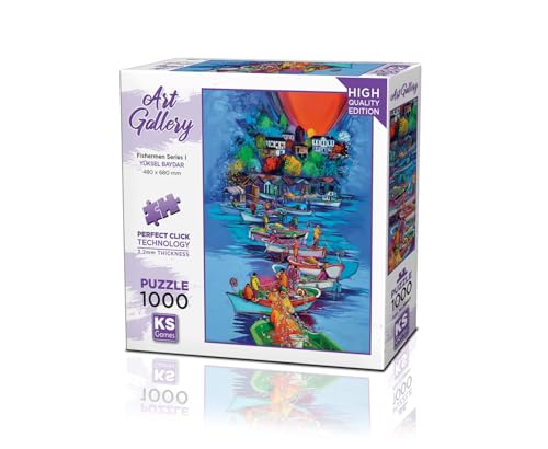 KS Games 1000 Teile Fischer-Serie I Puzzle von KS Games