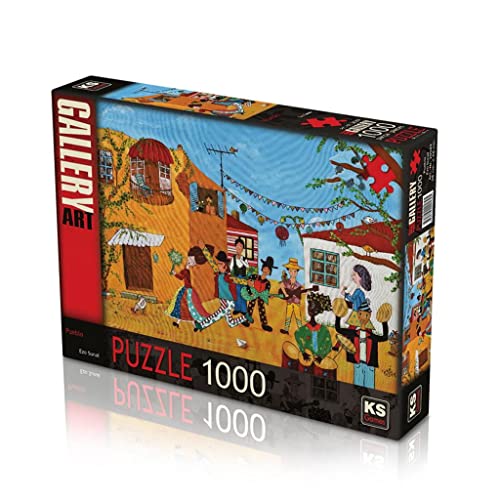 KS Games 20589-Puzzle 1000-Pueblo-68cm x 48cm von KS Games