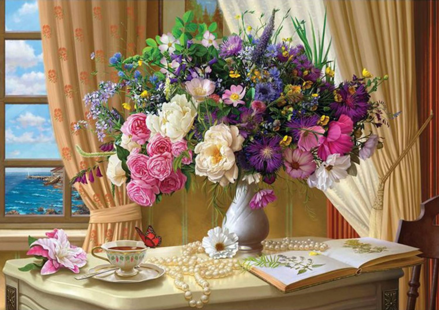 KS Games Puzzle 500 Teile - Morning Tea - KS Games Puzzle 500 Teile - Morning Tea - von KS Games