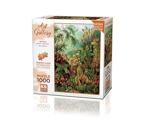 KS Puzzle 20702 - Muscinae - 1000 Teile Puzzle für Erwachsene von KS Games