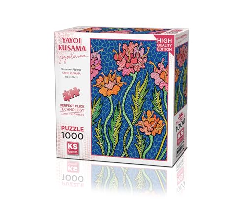 KS Puzzle 20717 - Summerflower - 1000 Teile Puzzle für Erwachsene von KS Games