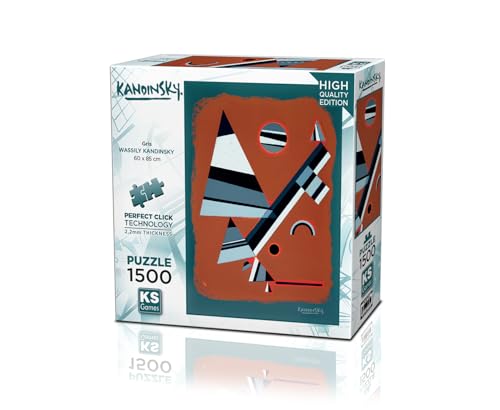 KS Puzzle 22032 - Gris - 1500 Teile Puzzle für Erwachsene von KS Games