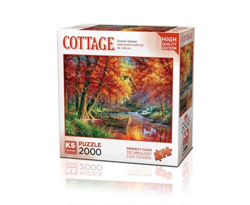 KS Puzzle 22514 - Herbst für Immer - 2000 Teile Puzzle für Erwachsene von KS Games