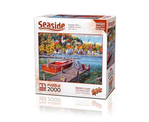 KS Puzzle 22519 - Der Fischbach - 2000 Teile Puzzle für Erwachsene von KS Games