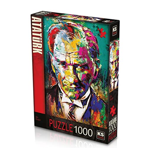 Ks Games Großer Führer Atatürk 1000 Teile Puzzle - Tolga Ertem von KS Games