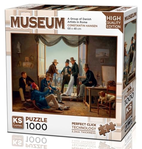 20660 A Group Of Danish Artist in Rome Puzzle - SPuzzle von KS Puzzle