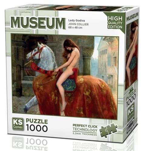 20706 Lady Godiva 1000 Teile Puzzle -KS von KS Puzzle