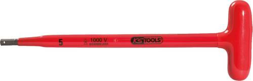 KS Tools T-Griff-Innensechskant-Stiftschlüssel mit Schutzisolierung, 10x250mm 117.1689 von KS Tools