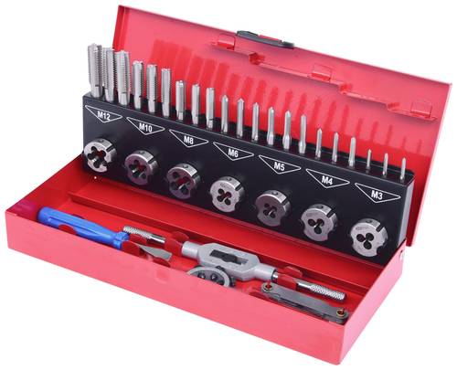 KS Tools 3310732 Handgewindebohrer-Set Stahl 1St. von KS Tools