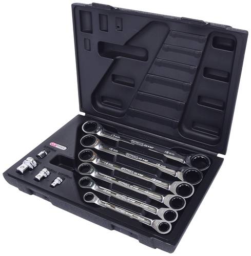 KS Tools 5034560 503.4560 Doppel-Ringschlüssel-Satz Schlüsselweite (Metrisch) 8 - 19mm von KS Tools