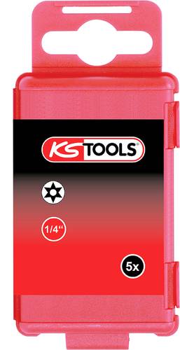 KS Tools 911.7708 9117708 Torx-Bit TB 35 Spezialstahl vernickelt E 6.3 5St. von KS Tools