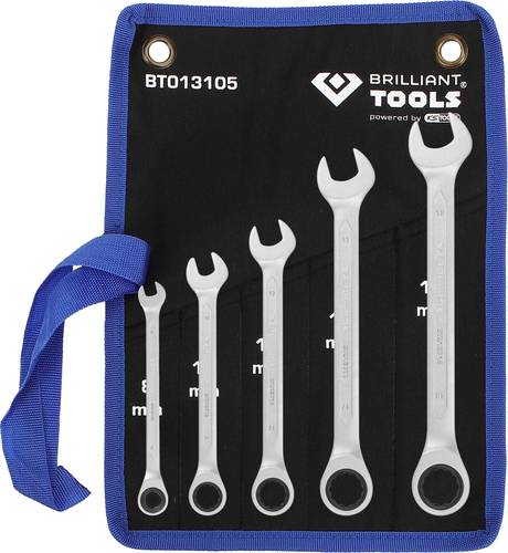 Brilliant Tools BT013105 BT013105 Ratschen-Ringschlüssel-Satz von BRILLIANT TOOLS