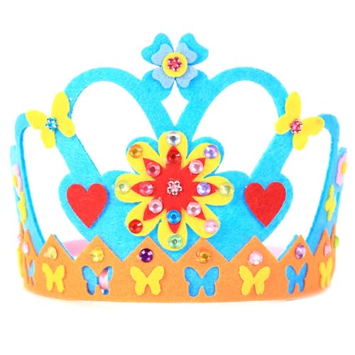 KUAIYIJU Queen Crowns Fashion Head Hoop Do It Yourself Kopf Ornament Haarstyling Werkzeug für Kinder Neujahr Foto Requisiten von KUAIYIJU