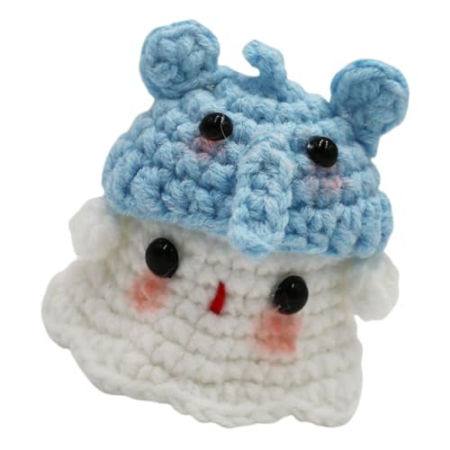 KUAIYIJU Quirkily Ghostly Plüsch-Charm, weich und bequem, gestrickte Puppen, Erwachsene, Mehrzweck-Hängezubehör von KUAIYIJU