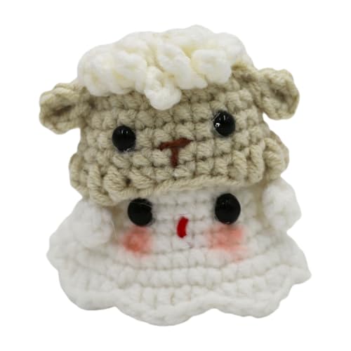 KUAIYIJU Quirkily Ghostly Plüsch-Charm, weich und bequem, gestrickte Puppen, Erwachsene, Mehrzweck-Hängezubehör von KUAIYIJU