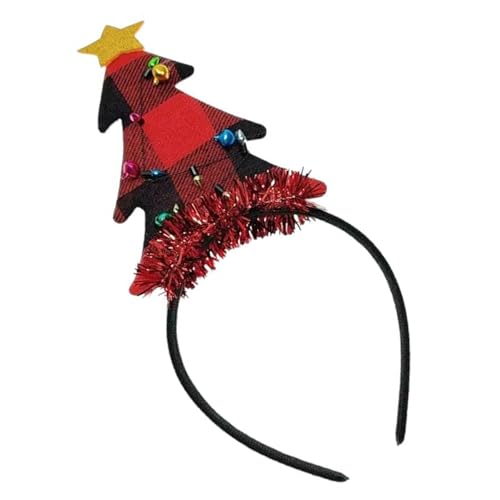 KUAIYIJU Weihnachtskostüm, Stirnband, Schleife, Bühne, Schleife, Kopfbedeckung, Geweih, Weihnachtsfeier, Requisiten, Geweih, Schleife, Stirnband von KUAIYIJU