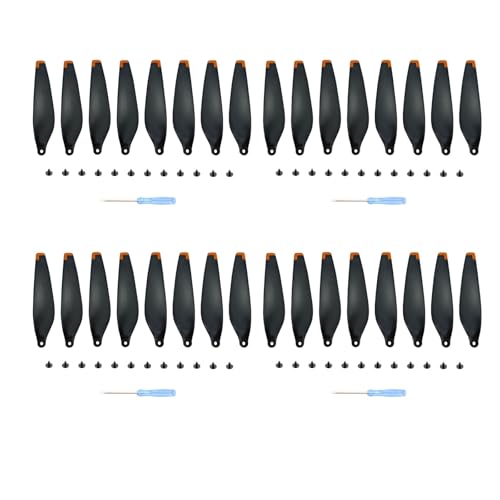 Drohnenzubehör for DJI MINI 4 PRO Propeller Ersatzteil 6030F Propellerblatt Leichtgewicht Flügelventilatoren Drone Ersatzteile Das ist austauschbar(4 sets orange) von KUANDEDIAN