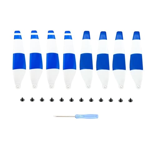 Drohnenzubehör for DJI MINI 4 PRO Propeller Ersatzteil 6030F Propellerblatt Leichtgewicht Flügelventilatoren Drone Ersatzteile Das ist austauschbar(Blue white) von KUANDEDIAN