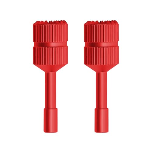 Drohnenzubehör for DJI Mini 4 Pro Zubehör Kit RC Sticks Displayschutzfolie Propeller Lagerung Fahrwerk Pad Umhängeband Teile Zubehör Set Das ist austauschbar(Long Red) von KUANDEDIAN