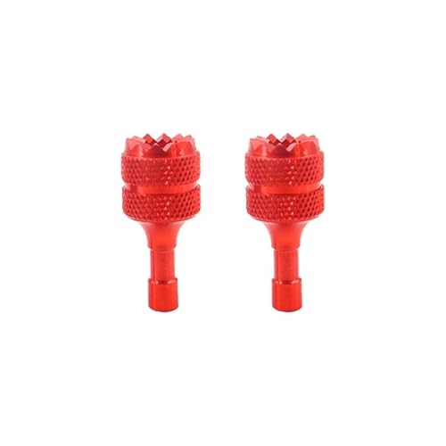 KUANDEDIAN for DJI Mavic 3 Pro/Mini 3 Pro/Air 2S/Air 3/Mini 4 Pro RC/RC 2 Joystick-Fernbedienung Daumen-Rocker-Sticks(Rood) von KUANDEDIAN