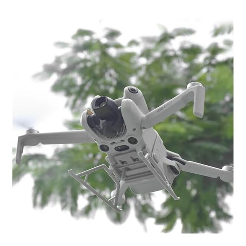 KUANDEDIAN for DJI Mini 4 Pro Drohnenzubehör for DJI Mini 4 Pro Fahrwerk Erweiterte erhöhte Halterung Propellerhalter Schutz Objektivdeckel Combo Set(Landing Gear) von KUANDEDIAN