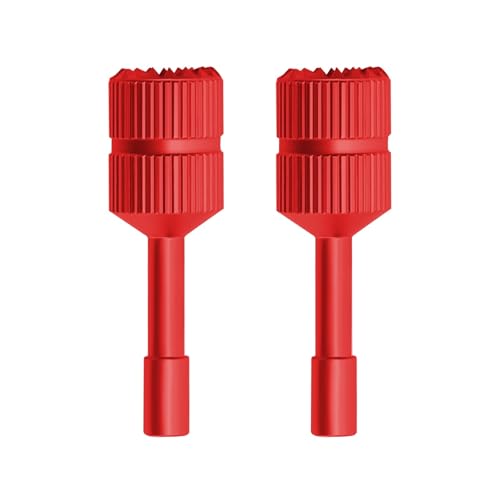 KUANDEDIAN for DJI Mini 4 Pro Zubehör Kit RC Sticks Displayschutzfolie Propeller Lagerung Fahrwerk Pad Umhängeband Teile Zubehör Set(Long Red) von KUANDEDIAN