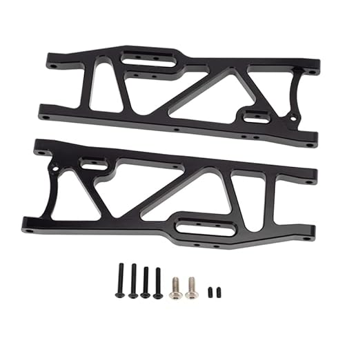 KUENCE Metal Rear Lower Suspension Arms ARA330654 1/8 1/7 Fireteam Parts(Zwart) von KUENCE