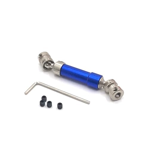 KUENCE Metall Upgrade Hintere Antriebswelle for WLtoys 12427 12429 12428 12423 FY01 FY02 FY03 RC Auto Teile(Blauw) von KUENCE