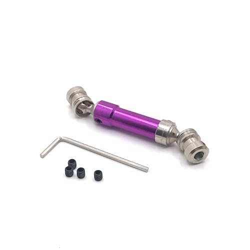 KUENCE Metall Upgrade Hintere Antriebswelle for WLtoys 12427 12429 12428 12423 FY01 FY02 FY03 RC Auto Teile(Purple) von KUENCE