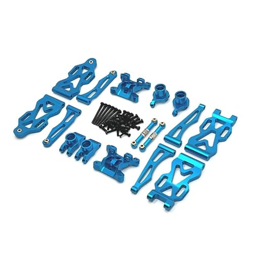 KUENCE Metall-Upgrade- und Modifikationskit for SCY1/16 Full Series JJRC C8805 RC-Autoteile(Sky Blue) von KUENCE