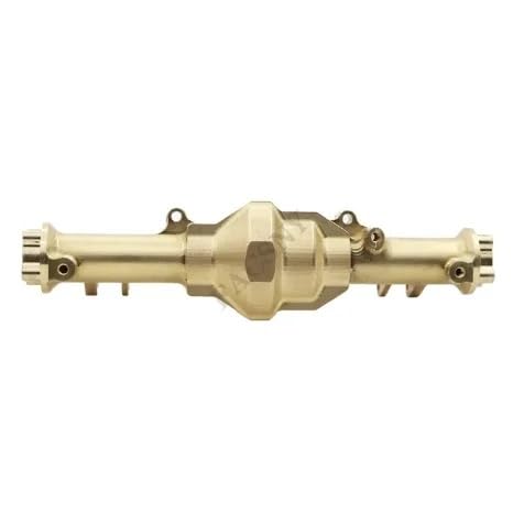 KUENCE YIKONG 4102 YK4103 4082 1/10 1/8 RC Fernbedienung Autoteile Metall Messing vorne und hinten Lenkbecher Gegengewicht Panzerung C Sitz(Brass axle housing) von KUENCE