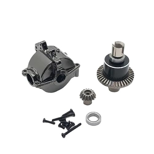 Metall Upgrade Getriebe Differential for WLtoys 1/18 184011 A949 A959 A969 A979 K929 RC Auto Teile von KUENCE