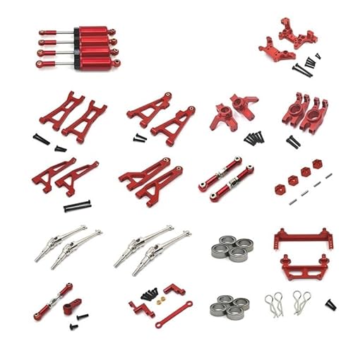 Metall-Upgrade und Modifikation Ki 1/16 16207 M162 Autoteile(Rood) von KUENCE