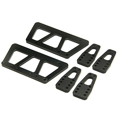 Metalllegierung Chassis Lift Plate Set Kit SCX10 1/10 RC Crawler Modellauto Upgrade Teile von KUENCE